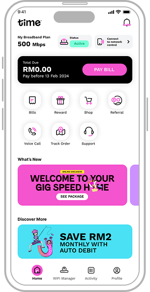 TIME Home Fibre