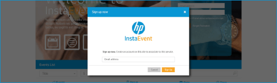 HP InstaEvent