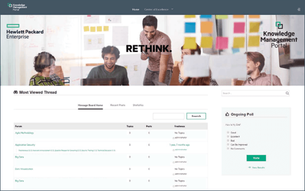 HPE Knowledge Management Portal